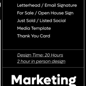 Realtor® Print & Digital Marketing Package