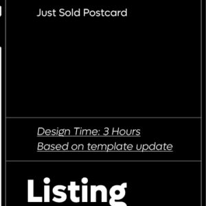 Realtor® Listing Template Update Service