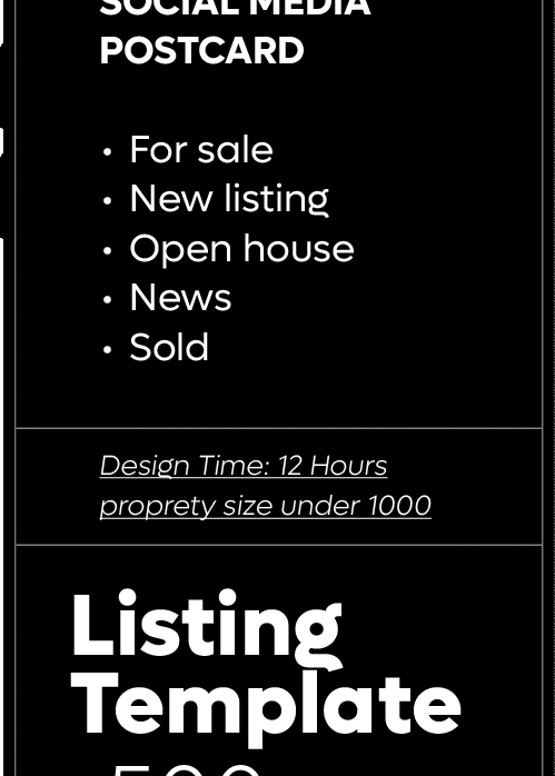 Realtor® Listing Brochure & Social Media Templates