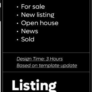 Realtor® Listing Update